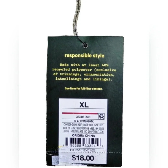 Art Class, Size XL, Boys Striped Black Track Jacket - Picture 4 of 8